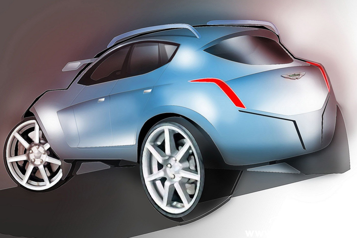 استون مارتن فانيش "هاتشباك" المدمجة بتصميم جديد قام به احد الطلاب بالصور Aston Martin Vanish 4